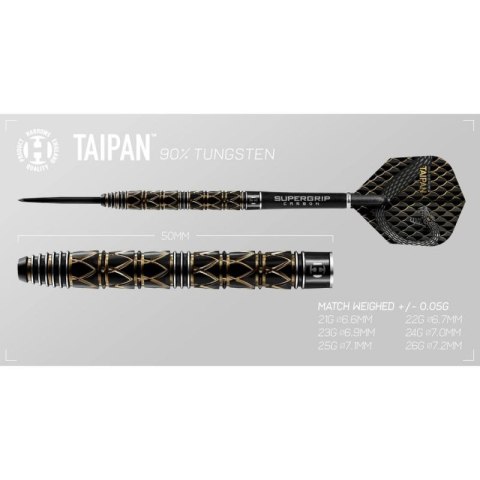 Rzutki Harrows Taipan 90% Steeltip HS-TNK-000016024 Rzutki Harrows Taipan 90% Steeltip HS-TNK-000016024