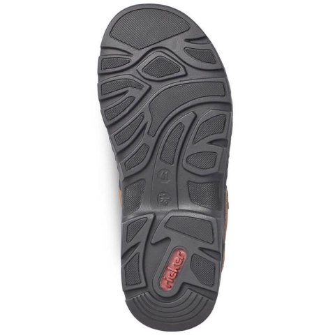 Sandały na rzepy Rieker M 26156-25 RKR447B Sandały na rzepy Rieker M 26156-25 RKR447B