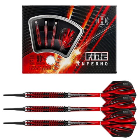 Rzutki Harrows Fire Inferno 90% Softip HS-TNK-000016009 Rzutki Harrows Fire Inferno 90% Softip HS-TNK-000016009