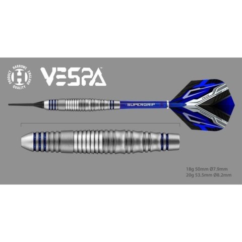 Rzutki Harrows Vespa Brass Softip HS-TNK-000013886 Rzutki Harrows Vespa Brass Softip HS-TNK-000013886