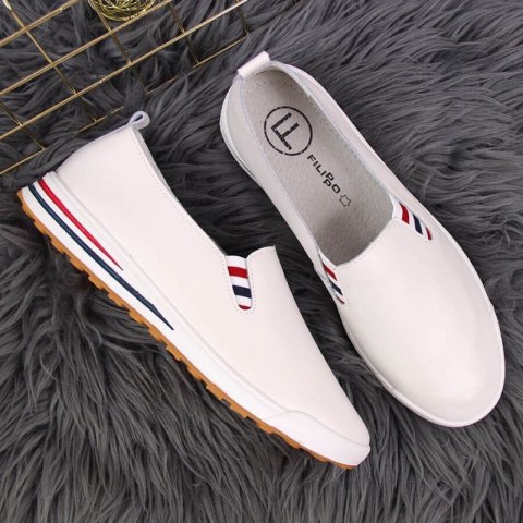 Tenisówki slip on Filippo W PAW313 białe Tenisówki slip on Filippo W PAW313 białe
