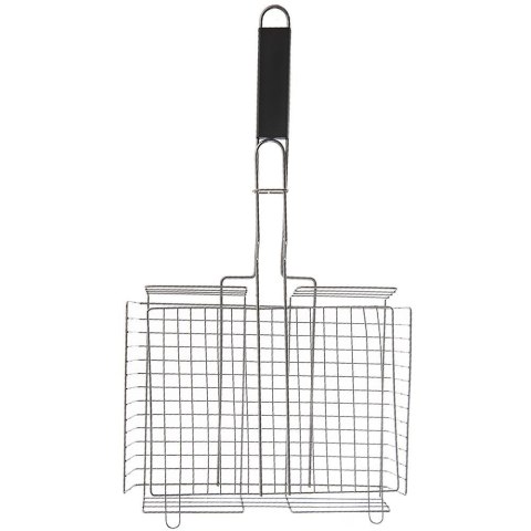 Ruszt stalowy do grillowania zamykany 61x32 cm Ruszt stalowy do grillowania zamykany 61x32 cm