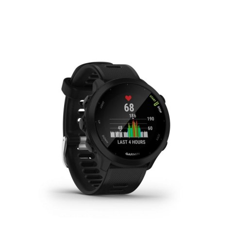 Zegarek sportowy Garmin Forerunner 55 Black Zegarek sportowy Garmin Forerunner 55 Black