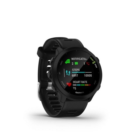 Zegarek sportowy Garmin Forerunner 55 Black Zegarek sportowy Garmin Forerunner 55 Black