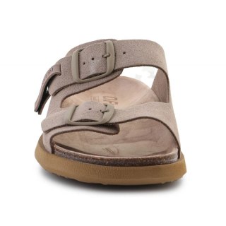 Klapki D.Franklin Vibe Sandals Buckle DFSH407001-TAUP