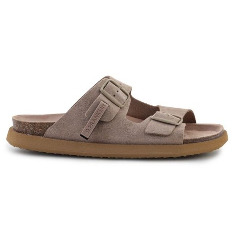 Klapki D.Franklin Vibe Sandals Buckle DFSH407001-TAUP Klapki D.Franklin Vibe Sandals Buckle DFSH407001-TAUP