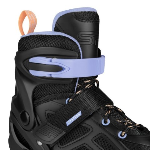 Łyżworolki Spokey Quattro 4IN1 SPK-943431 roz. 38-41 BK/VT Łyżworolki Spokey Quattro 4IN1 SPK-943431 roz. 38-41 BK/VT