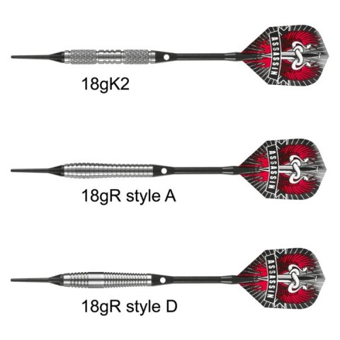 Rzutki Harrows Assassin 85% Softip HS-TNK-000013252 Rzutki Harrows Assassin 85% Softip HS-TNK-000013252