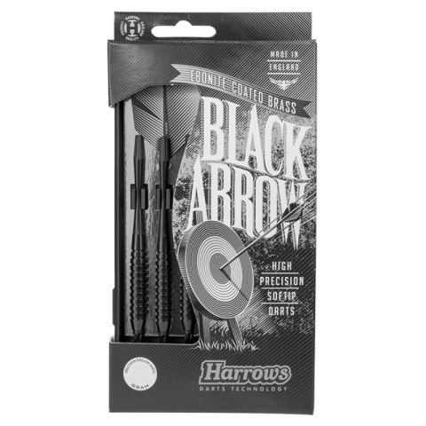 Rzutki Harrows Black Arrow Softip HS-TNK-000013120 Rzutki Harrows Black Arrow Softip HS-TNK-000013120