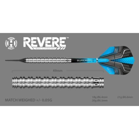 Rzutki Harrows Revere 90% Softip HS-TNK-000013873 Rzutki Harrows Revere 90% Softip HS-TNK-000013873