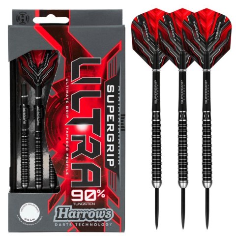 Rzutki Harrows Supergrip Ultra 90% Steeltip HS-TNK-000013890 Rzutki Harrows Supergrip Ultra 90% Steeltip HS-TNK-000013890