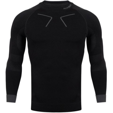Bielizna termoaktywna Alpinus Tactical Base Layer Set czarno-szara M GT43276 Bielizna termoaktywna Alpinus Tactical Base Layer Set czarno-szara M GT43276