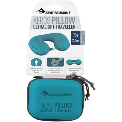 Poduszka Sea To Summit Aeros Pillow Ultralight APILUL/AQ Poduszka Sea To Summit Aeros Pillow Ultralight APILUL/AQ