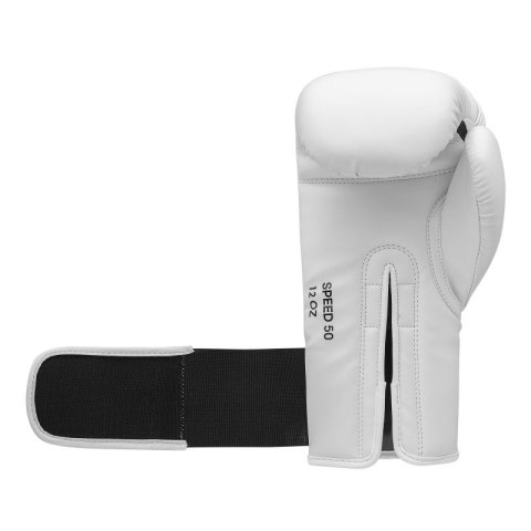 Rękawice bokserskie Adidas SPEED 50 biało złote Rękawice bokserskie Adidas SPEED 50 biało złote