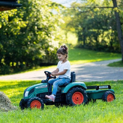 FALK Traktor Lander Zielony na Pedały z Przyczepką od 3 Lat FALK Traktor Lander Zielony na Pedały z Przyczepką od 3 Lat