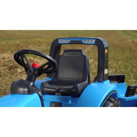 FALK Traktor Landini Niebieski na Pedały z Przyczepką od 3 Lat FALK Traktor Landini Niebieski na Pedały z Przyczepką od 3 Lat