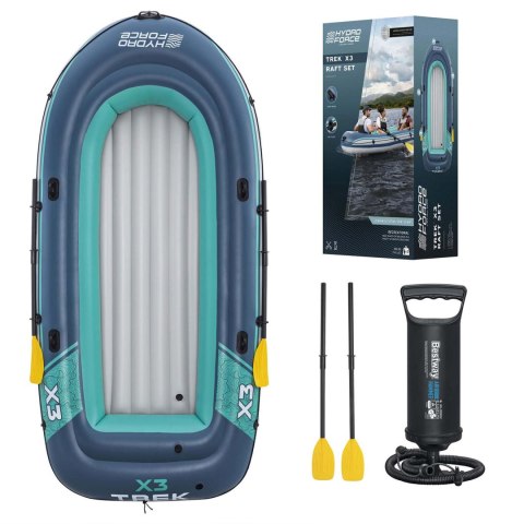 Ponton Trek X3 Raft 294 x 137 cm Bestway 61154 Ponton Trek X3 Raft 294 x 137 cm Bestway 61154