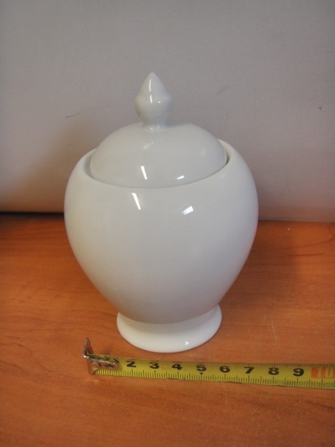 Cukiernica MIRA biała porcelana 025 TUŁOWICE Cukiernica MIRA biała porcelana 025 TUŁOWICE