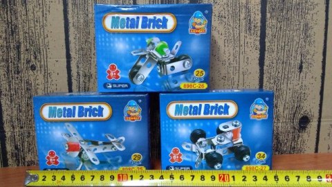 Klocki metalowe 25-34el. | 3165G Klocki metalowe 25-34el. | 3165G