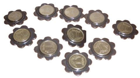 Koniczynka z 1groszem 10szt 6254 Koniczynka z 1groszem 10szt 6254