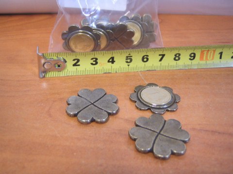 Koniczynka z 1groszem 10szt 6254 Koniczynka z 1groszem 10szt 6254