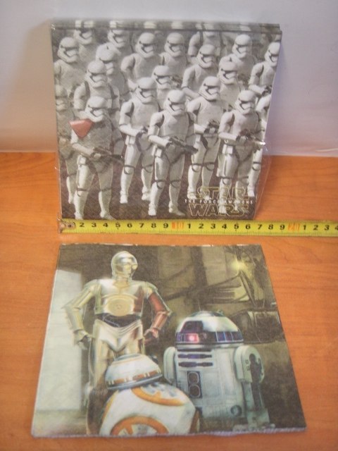 Serwetka papierowa 33x33 20szt. STAR WARS | 86215 Serwetka papierowa 33x33 20szt. STAR WARS | 86215