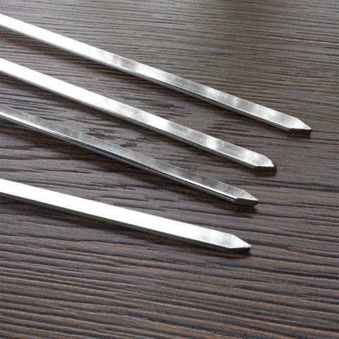Szpikulce do szaszłyków stalowe 47 cm 4 szt. Szpikulce do szaszłyków stalowe 47 cm 4 szt.