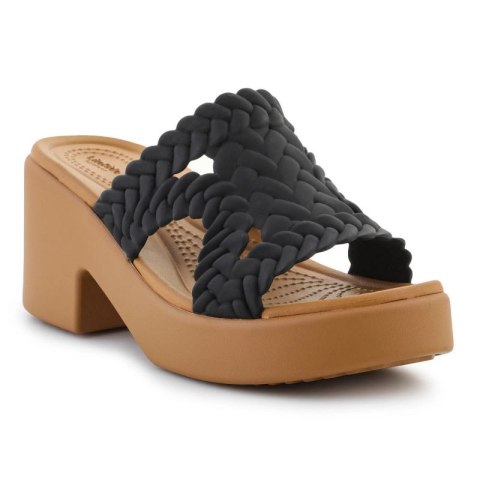 Klapki Crocs Brooklyn Woven Slide Heel W 209979-001 Klapki Crocs Brooklyn Woven Slide Heel W 209979-001