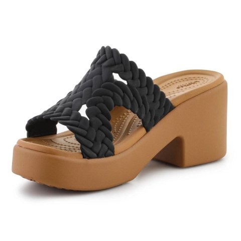 Klapki Crocs Brooklyn Woven Slide Heel W 209979-001 Klapki Crocs Brooklyn Woven Slide Heel W 209979-001