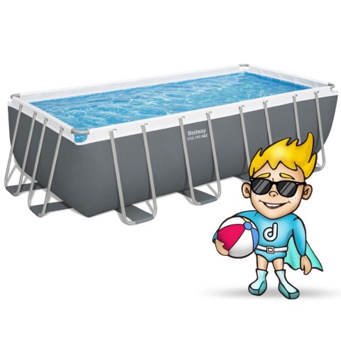 Basen stelażowy ogrodowy 488 x 244 x 122 cm 11w1 Bestway 56671N Basen stelażowy ogrodowy 488 x 244 x 122 cm 11w1 Bestway 56671N