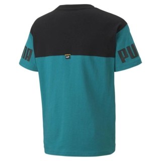 Koszulka Puma Power Colorblock Jr 670097 27