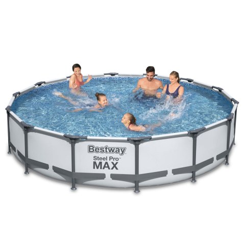 Basen ogrodowy stelażowy 457 x 107 cm 18w1 Bestway 56488 Basen ogrodowy stelażowy 457 x 107 cm 18w1 Bestway 56488