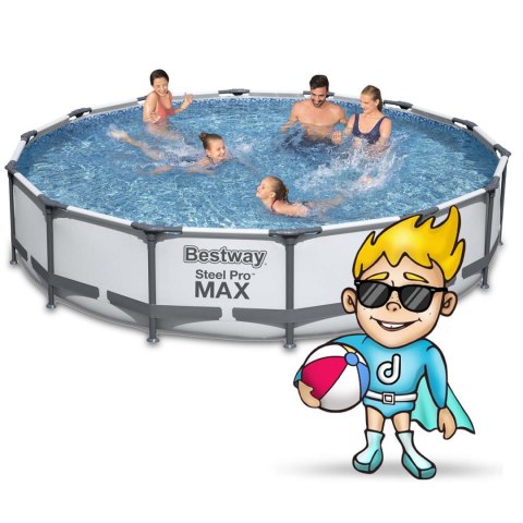 Basen stelażowy ogrodowy 457 x 107 cm 18w1 Bestway 56488 + maszynka do baniek GRATIS Basen stelażowy ogrodowy 457 x 107 cm 18w1 Bestway 56488 + maszynka do baniek GRATIS