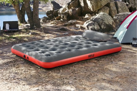 Materac Dmuchany Kempingowy z Poduszką BESTWAY Queen 203 x 152 x 22 cm Materac Dmuchany Kempingowy z Poduszką BESTWAY Queen 203 x 152 x 22 cm