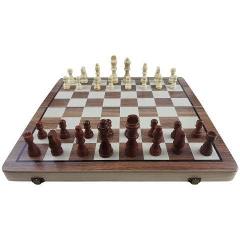 Drewniane Szachy Warcaby Magnetyczne Tradycyjne MASTER 39 x 39 cm Drewniane Szachy Warcaby Magnetyczne Tradycyjne MASTER 39 x 39 cm
