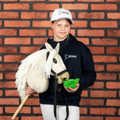 Hobby Horse Skippi - Almond - duży koń na kiju - A3 - kantar w zestawie Hobby Horse Skippi - Almond - duży koń na kiju - A3 - kantar w zestawie