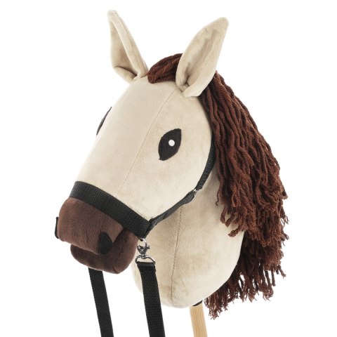 Hobby Horse Skippi - Biszkopt - duży koń na kiju - A3 - kantar w zestawie Hobby Horse Skippi - Biszkopt - duży koń na kiju - A3 - kantar w zestawie