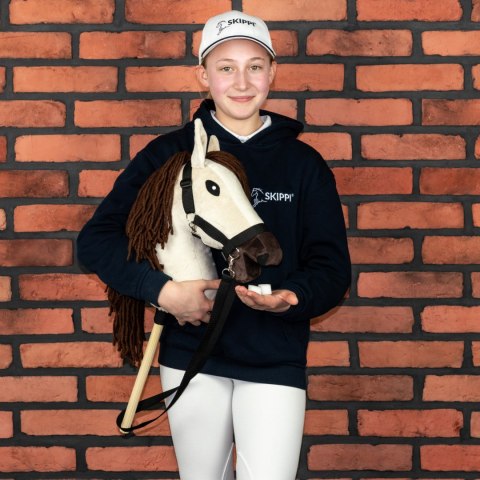 Hobby Horse Skippi - Biszkopt - duży koń na kiju - A3 - kantar w zestawie Hobby Horse Skippi - Biszkopt - duży koń na kiju - A3 - kantar w zestawie