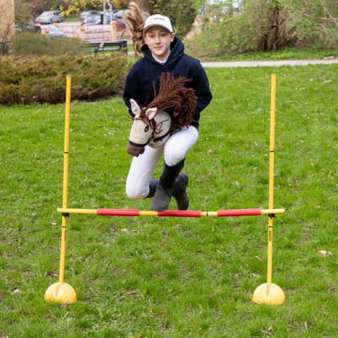 Hobby Horse Skippi - Biszkopt - duży koń na kiju - A3 - kantar w zestawie Hobby Horse Skippi - Biszkopt - duży koń na kiju - A3 - kantar w zestawie