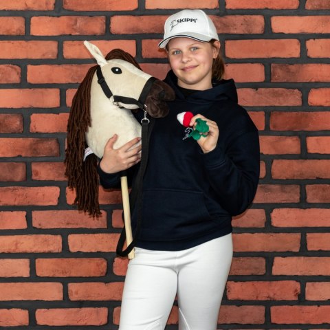 Hobby Horse Skippi - Biszkopt - duży koń na kiju - A3 - kantar w zestawie Hobby Horse Skippi - Biszkopt - duży koń na kiju - A3 - kantar w zestawie