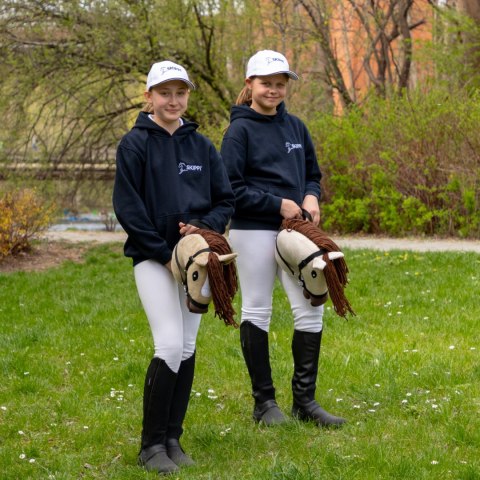 Hobby Horse Skippi - Biszkopt - duży koń na kiju - A3 - kantar w zestawie Hobby Horse Skippi - Biszkopt - duży koń na kiju - A3 - kantar w zestawie