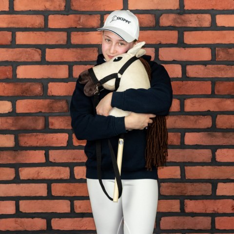 Hobby Horse Skippi - Biszkopt - duży koń na kiju - A3 - kantar w zestawie Hobby Horse Skippi - Biszkopt - duży koń na kiju - A3 - kantar w zestawie