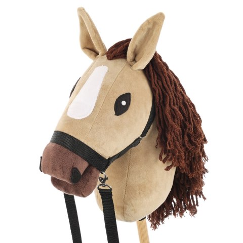 Hobby Horse Skippi - Karmel - duży koń na kiju - A3 - kantar w zestawie Hobby Horse Skippi - Karmel - duży koń na kiju - A3 - kantar w zestawie