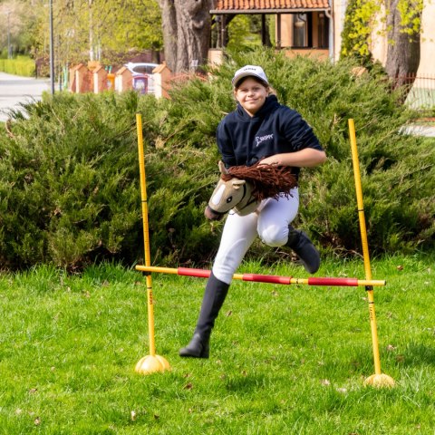Hobby Horse Skippi - Karmel - duży koń na kiju - A3 - kantar w zestawie Hobby Horse Skippi - Karmel - duży koń na kiju - A3 - kantar w zestawie