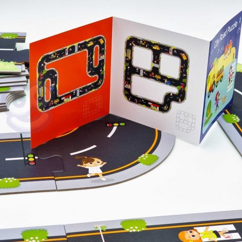 WOOPIE GREEN Droga Puzzle dla Dzieci Autostrada Makieta 21 el. Certyfikat FSC WOOPIE GREEN Droga Puzzle dla Dzieci Autostrada Makieta 21 el. Certyfikat FSC