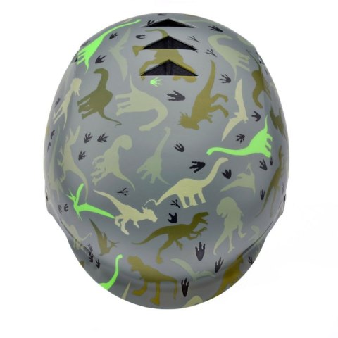 Kask rowerowy dziecięcy Meteor K20S Dinosaurus 24838-24839 Kask rowerowy dziecięcy Meteor K20S Dinosaurus 24838-24839