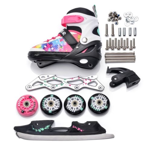 Rolki Meteor 4w1 Painter L 38-41 24382 Rolki Meteor 4w1 Painter L 38-41 24382
