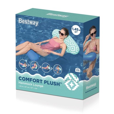 Materac dmuchany do pływania Comfort Plush Bestway 43555 Materac dmuchany do pływania Comfort Plush Bestway 43555
