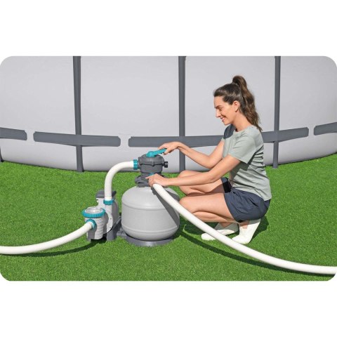 Pompa piaskowa 11355 l/h + piasek 50kg Bestway 58486 Pompa piaskowa 11355 l/h + piasek 50kg Bestway 58486