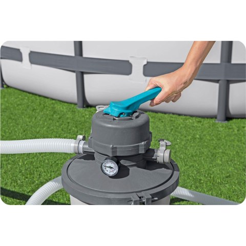 Pompa piaskowa 3596 l/h + piasek 25kg Bestway 58515 Pompa piaskowa 3596 l/h + piasek 25kg Bestway 58515